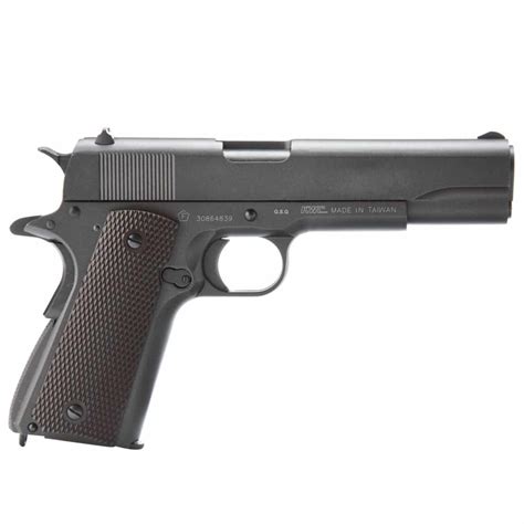 swiss arms 1911 4.5mm full metal co2 blowback pistol box|pyramyd 1911 pistol.